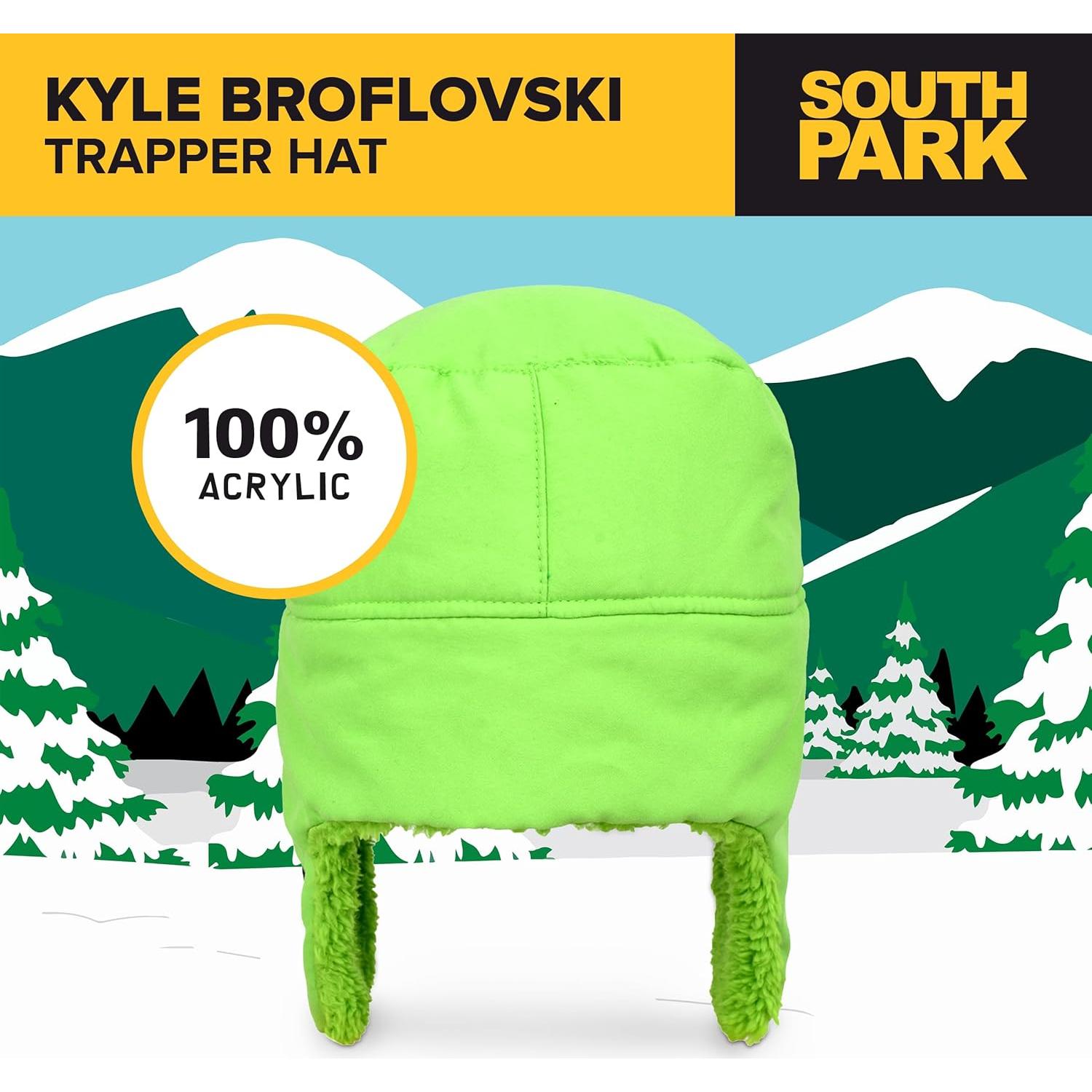 Gorro de Esquí South Park Kyle Broflovski con Orejeras
