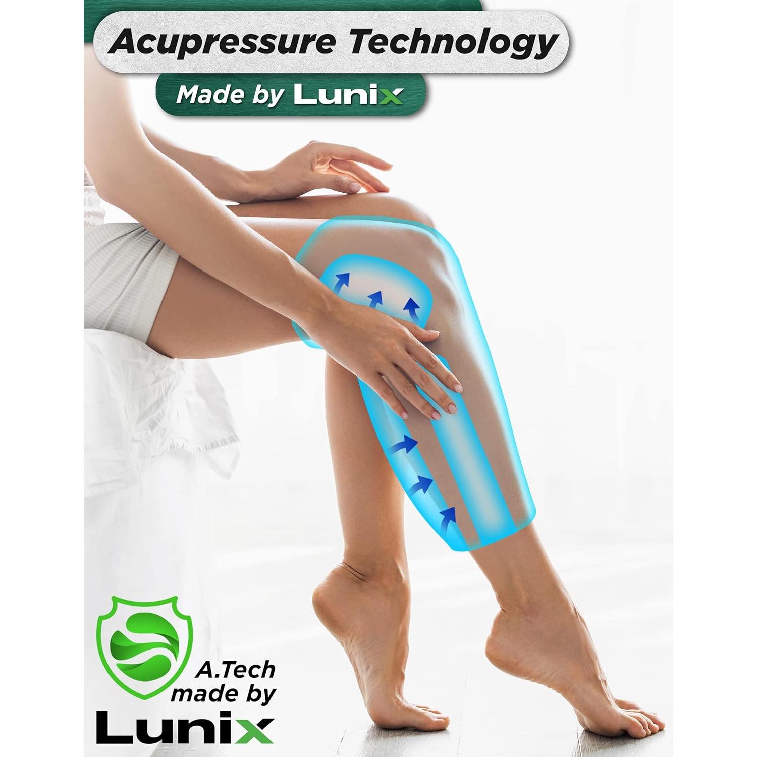 Masajeador de Rodilla Lunix LX4 con Calor y Compresión