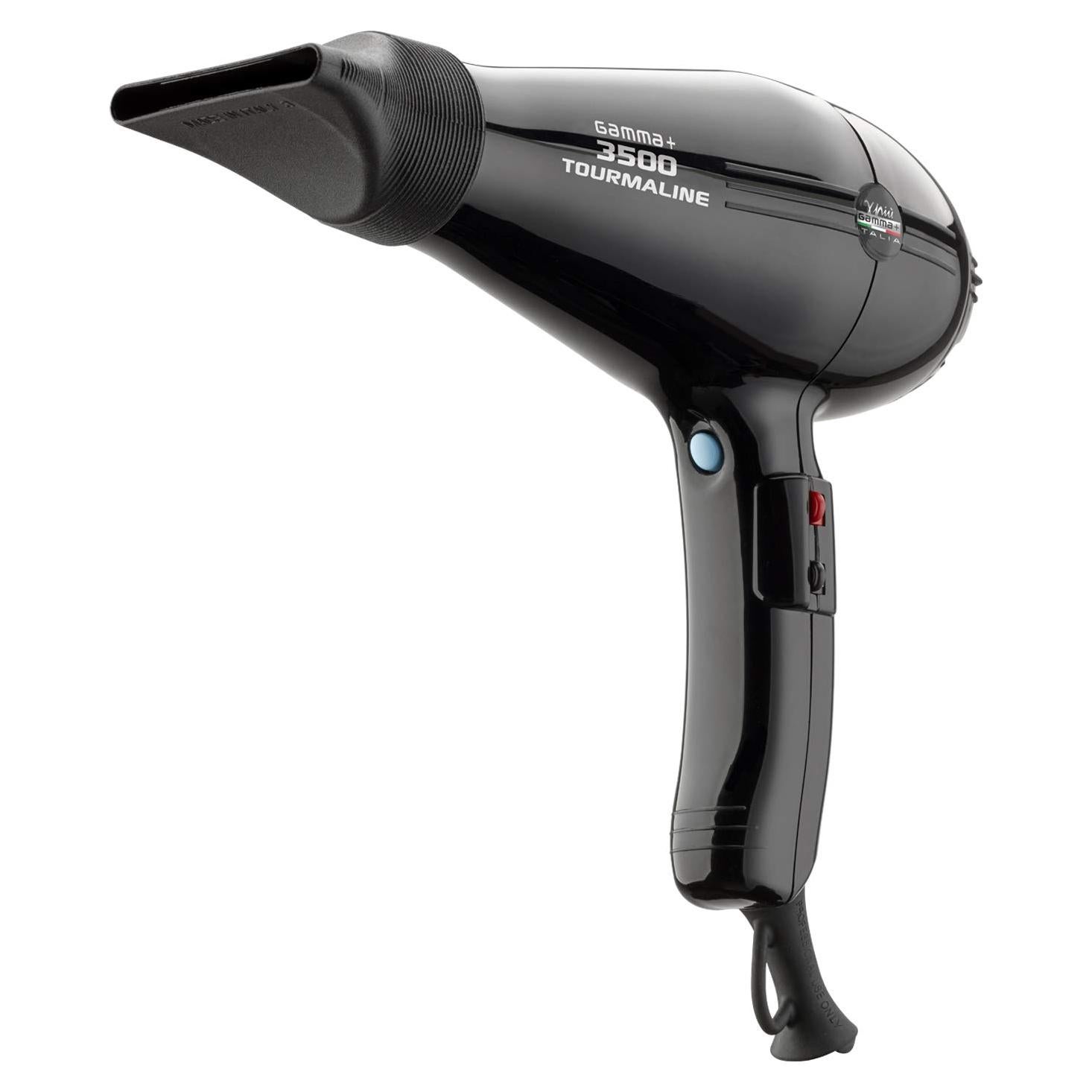 Secador de Pelo Profesional GAMMA+ 3500 Iónico 2000W Negro
