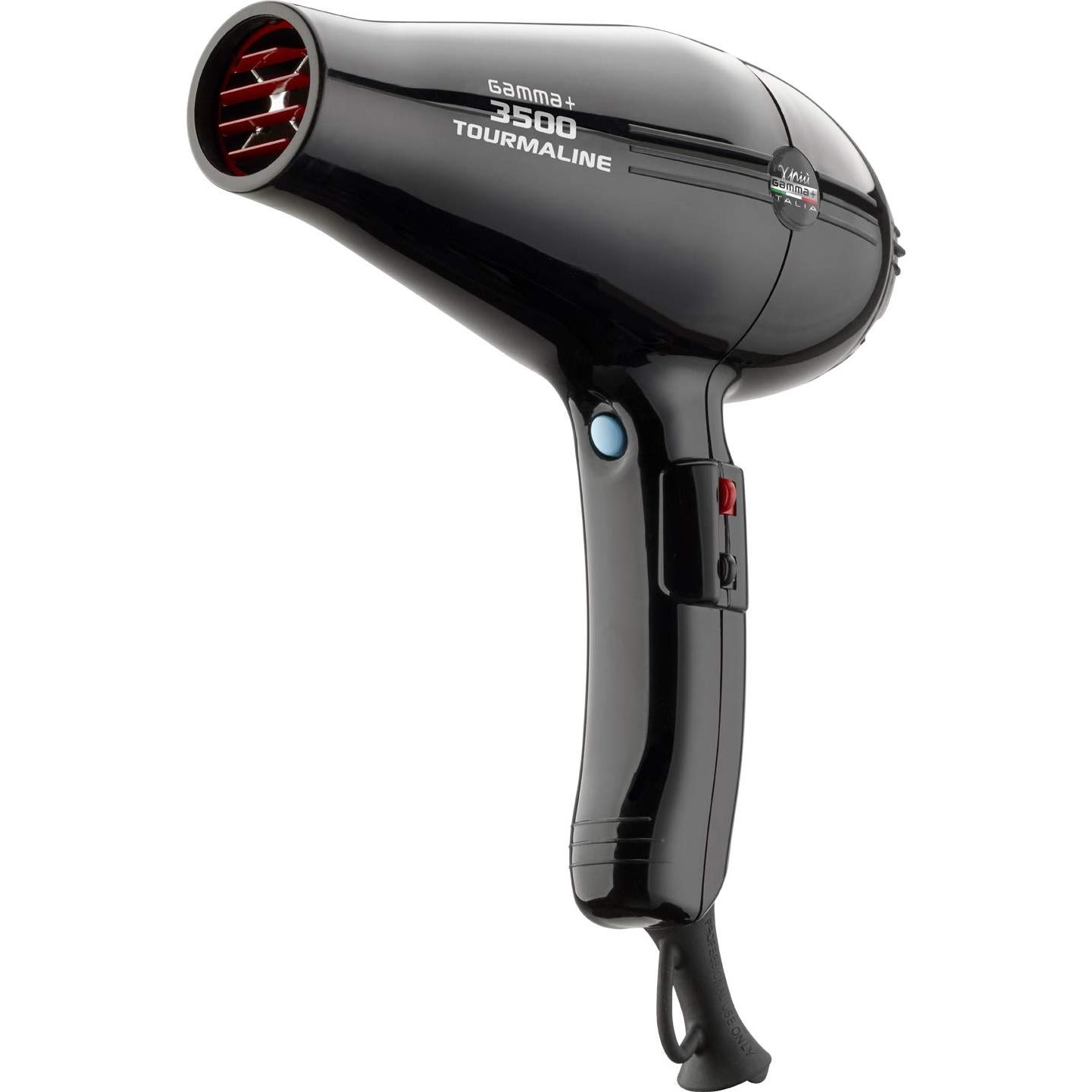 Secador de Pelo Profesional GAMMA+ 3500 Iónico 2000W Negro