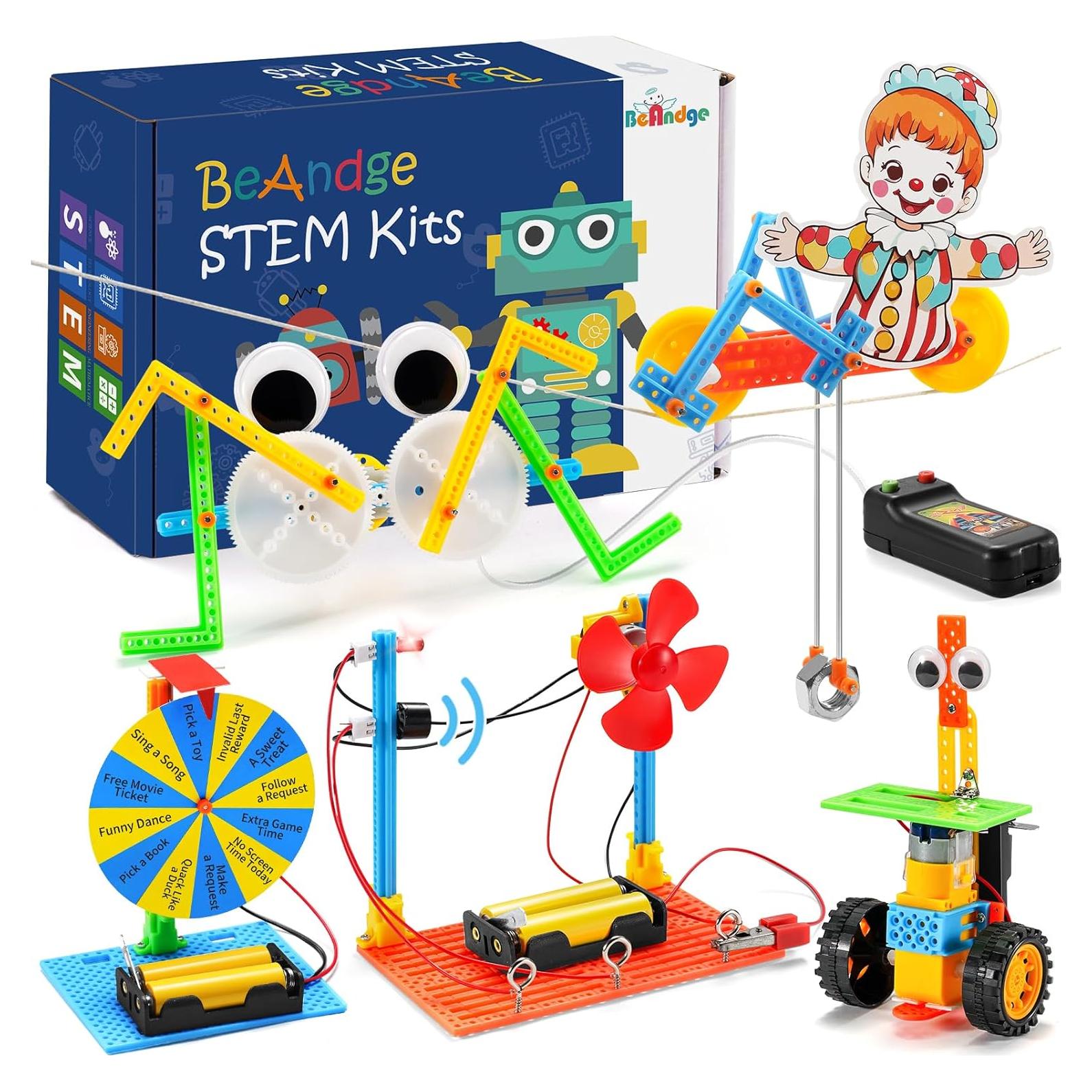 Kit de Robótica STEM BeAndge para Niños 8-12 Años - 5 Proyectos