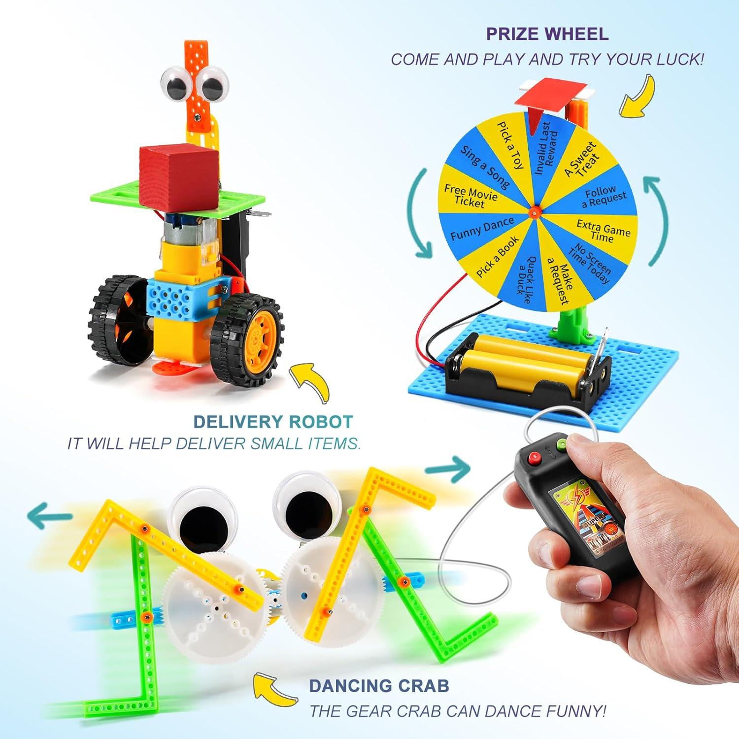 Kit de Robótica STEM BeAndge para Niños 8-12 Años - 5 Proyectos