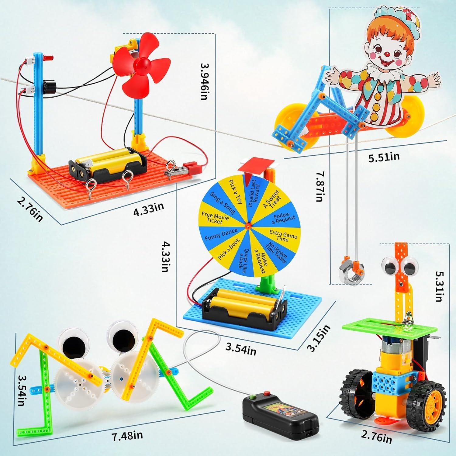 Kit de Robótica STEM BeAndge para Niños 8-12 Años - 5 Proyectos