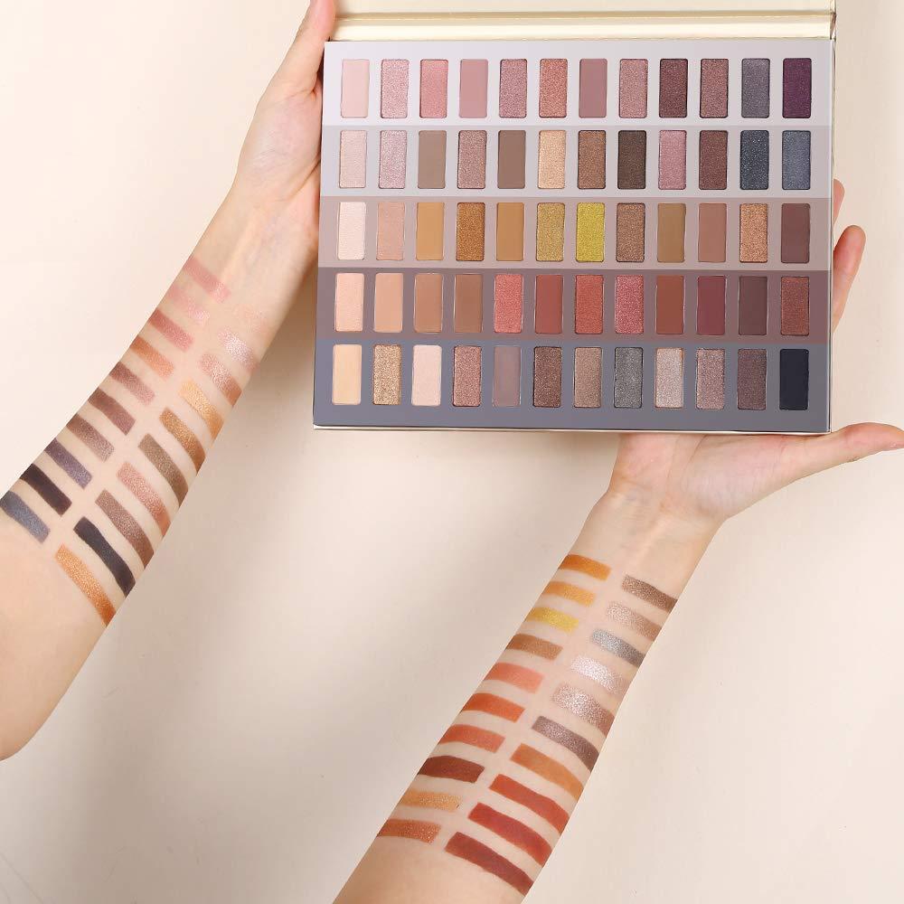 Paleta de Sombras UCANBE 60 Colores + Set de Brochas