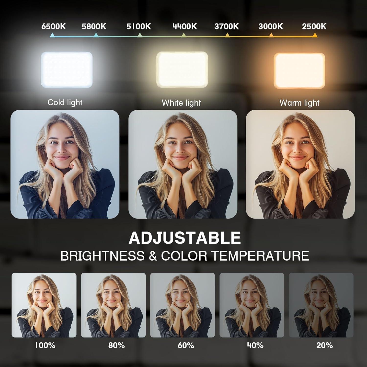 Luz de Escritorio LED Anautin D6 con Soporte Telescópico CRI97+