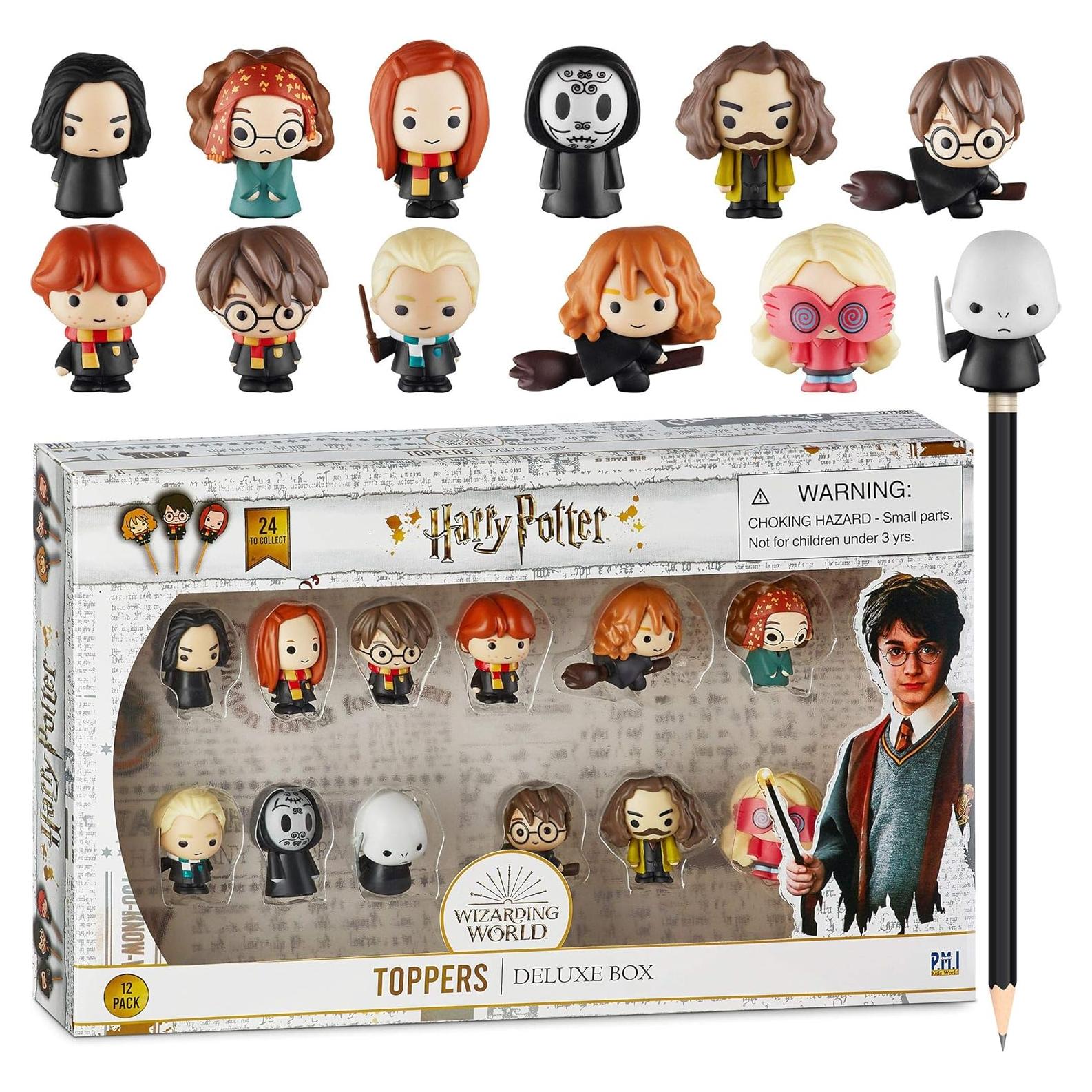 Toppers de lápiz Harry Potter PMI - Set 12 figuras 6.1 cm