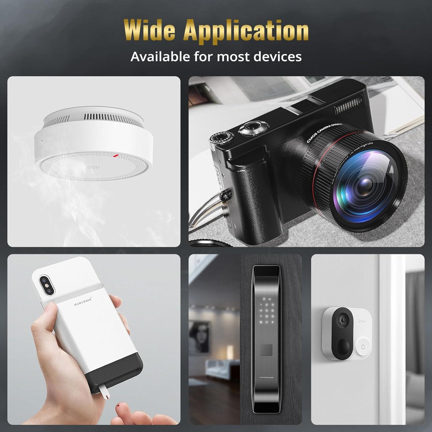 Batería de Litio POWEROWL CR2 3V - Paquete de 6 Unidades