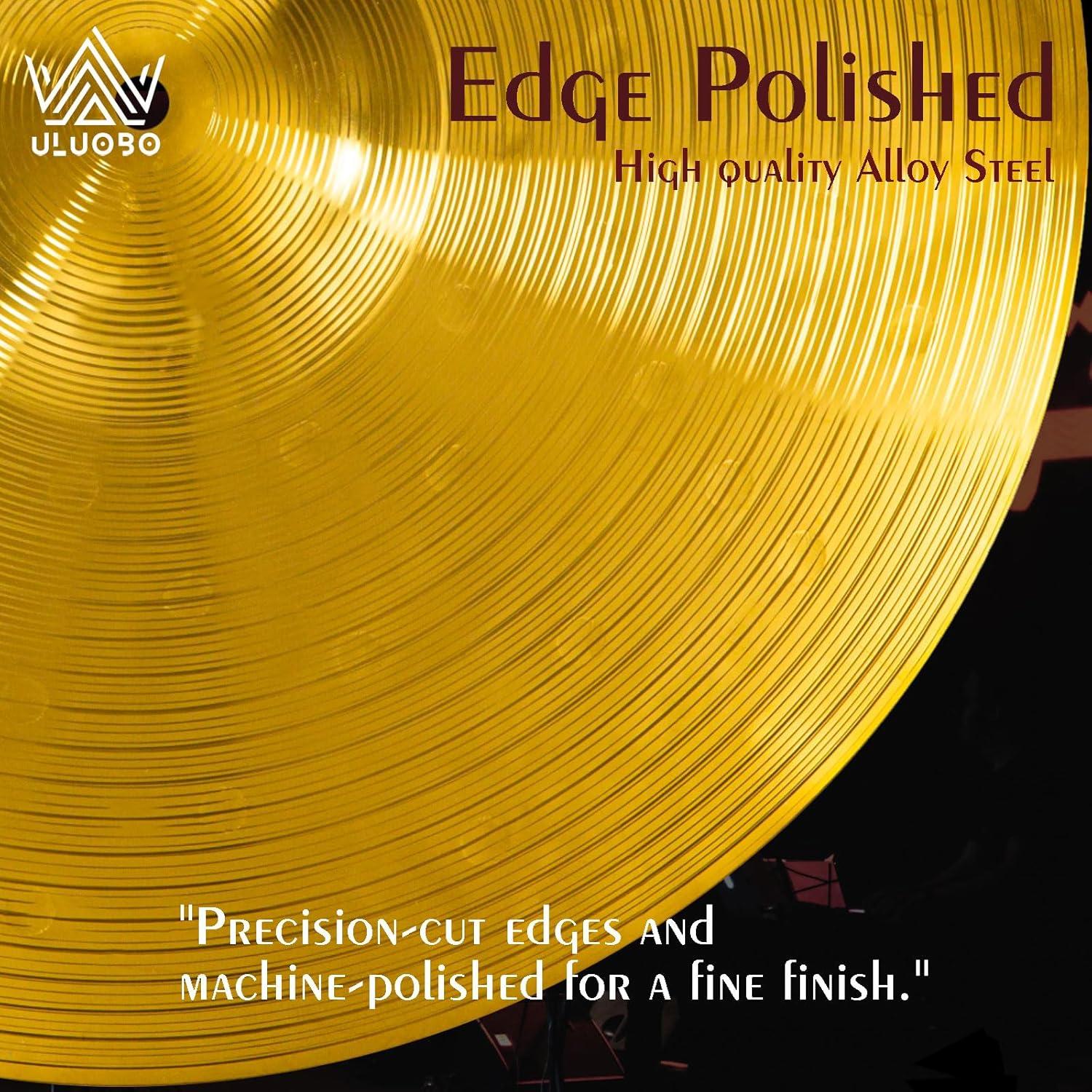 Set de Platillos de Batería ULUOBO 6 Piezas 10-20 cm