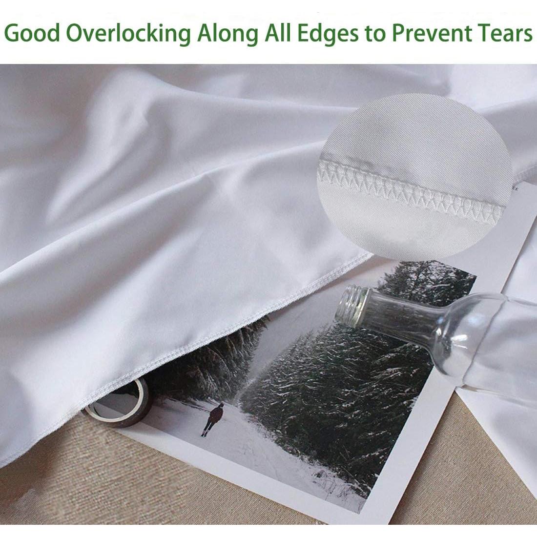 Fondo de Tela Blanca Sin Costuras WODO 1.5x3m para Fotografía