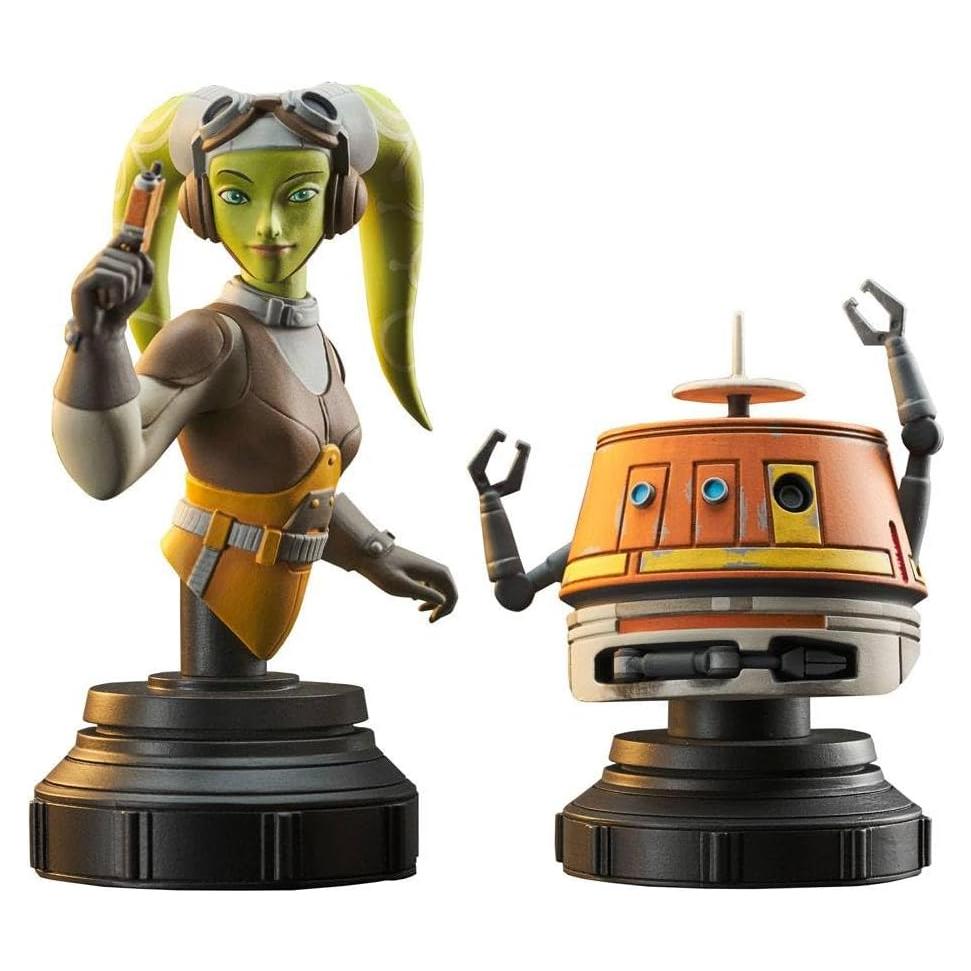 Mini-Bust Hera y Chopper Star Wars Diamond Select Toys