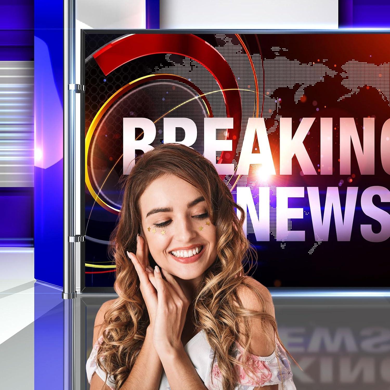 Fondo de Fotografía Vinilo 8x6ft Azul y Rojo Mitivcati