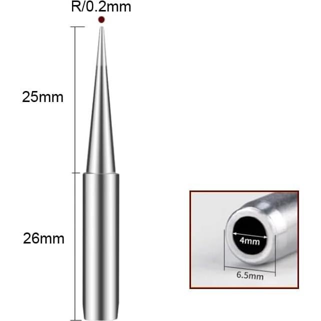 10 Puntas de Soldadura 900M-T SolderFun para Estaciones