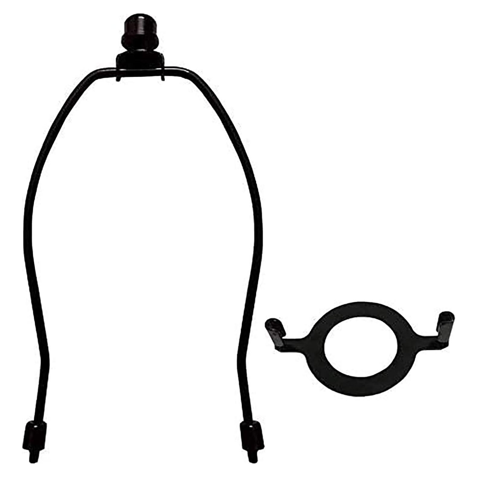 Soporte de Lámpara RddenIy E26 17.78 cm Negro Metal