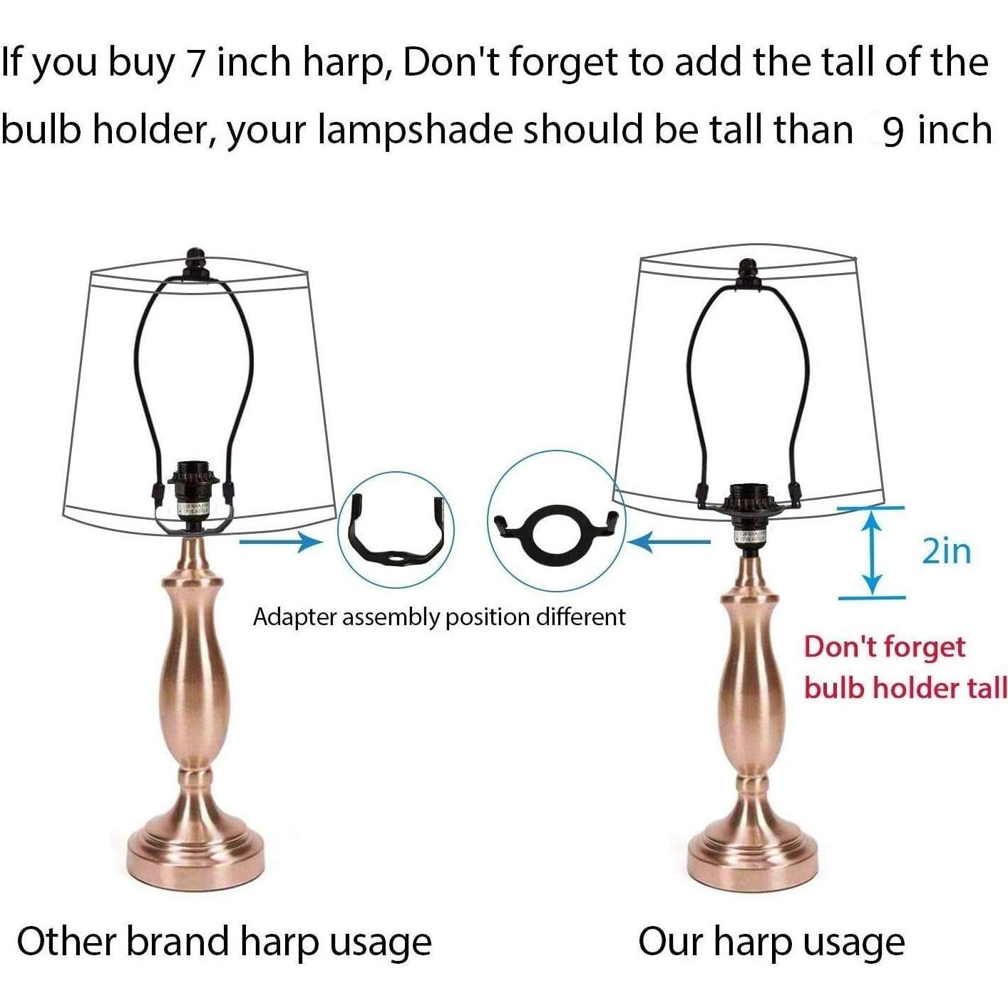 Soporte de Lámpara RddenIy E26 17.78 cm Negro Metal