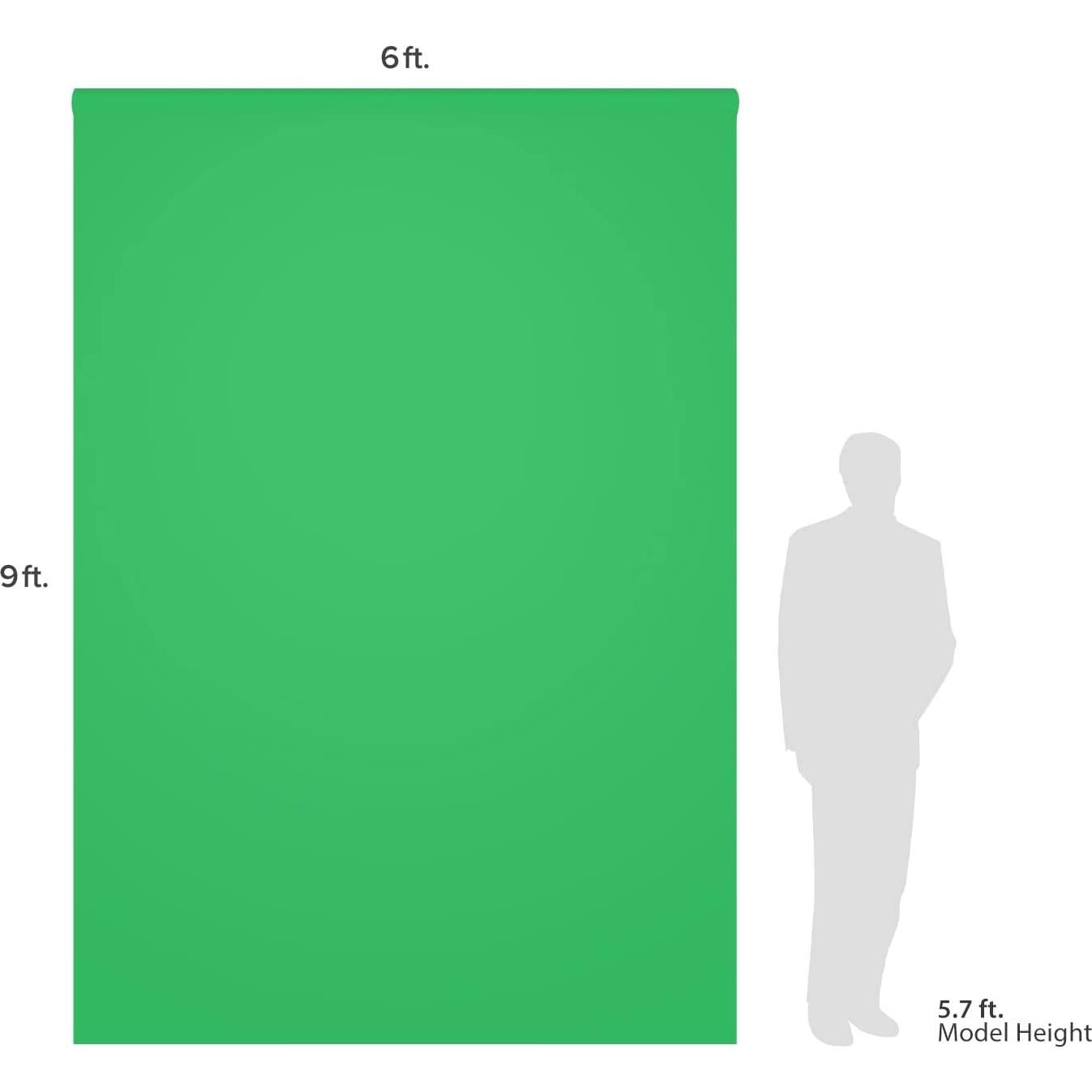 Fondo de Fotografía Muslin Verde Julius Studio 274x182 cm