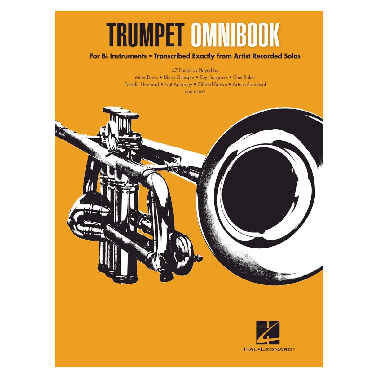 Trumpet Omnibook – Sheet Music for B-Flat Instruments | Jazz Transcriptions from Dizzy Gillespie, Miles Davis, Clifford Brown, Freddie Hubbard, and More | Trumpet Songbook for Intermediate