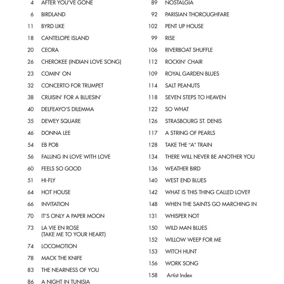 Trumpet Omnibook – Sheet Music for B-Flat Instruments | Jazz Transcriptions from Dizzy Gillespie, Miles Davis, Clifford Brown, Freddie Hubbard, and More | Trumpet Songbook for Intermediate