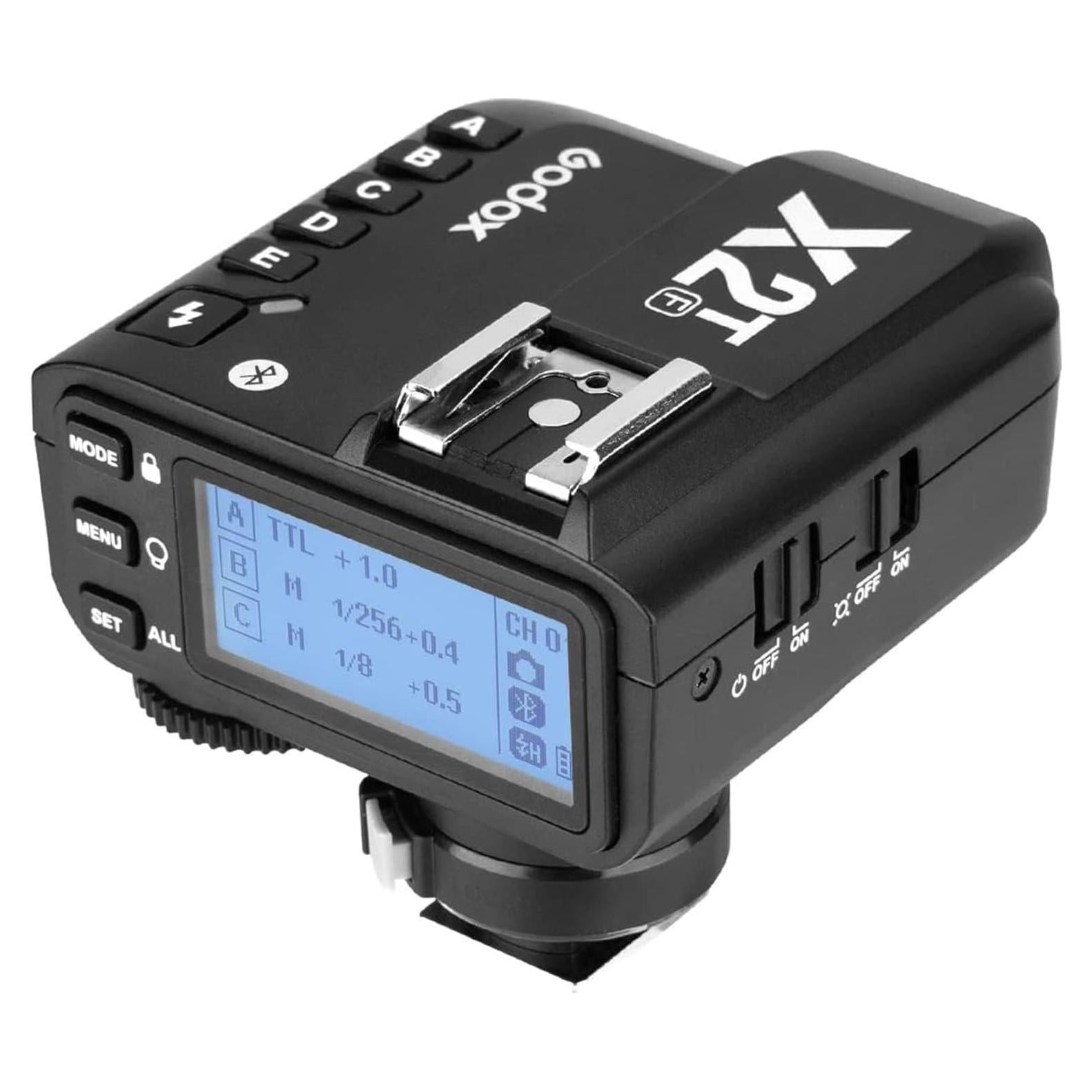 Disparador Inalámbrico TTL Godox X2T-F para Fujifilm - HSS 1/8000s