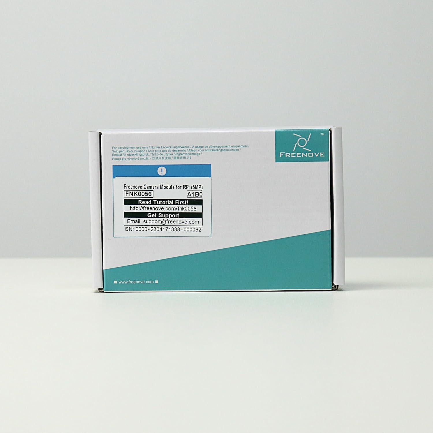 Cámara FREENOVE 5MP para Raspberry Pi con Soporte Ajustable