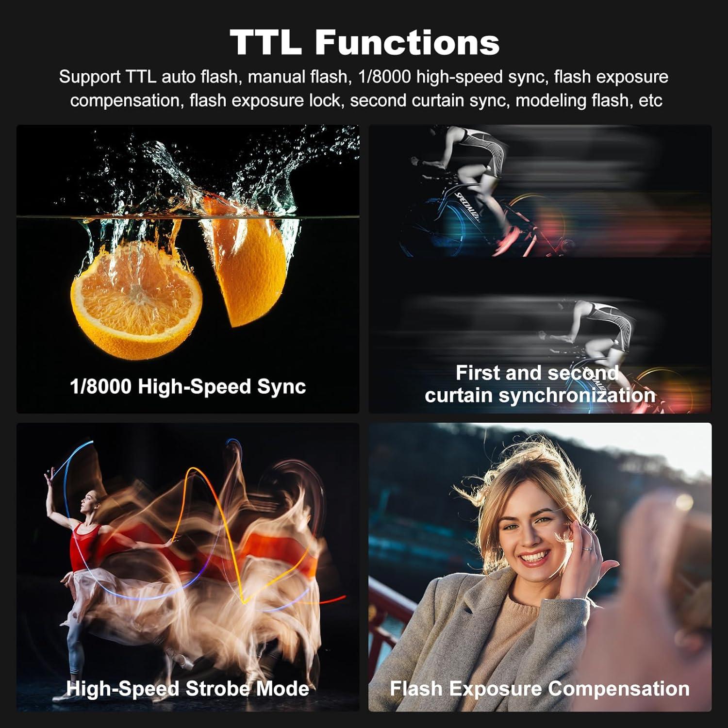 Flash Godox V860II-S Speedlite TTL para Sony 2000mAh