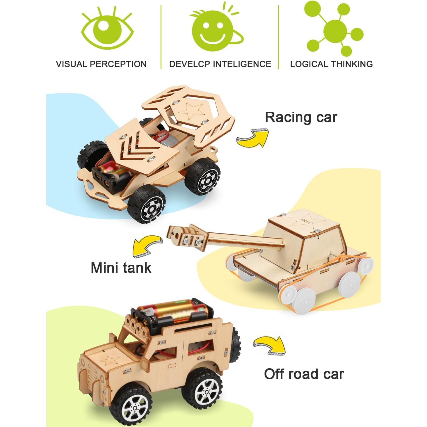 Kit STEM 5 en 1 Poraxy para Niños 8-12 Años - Construcción
