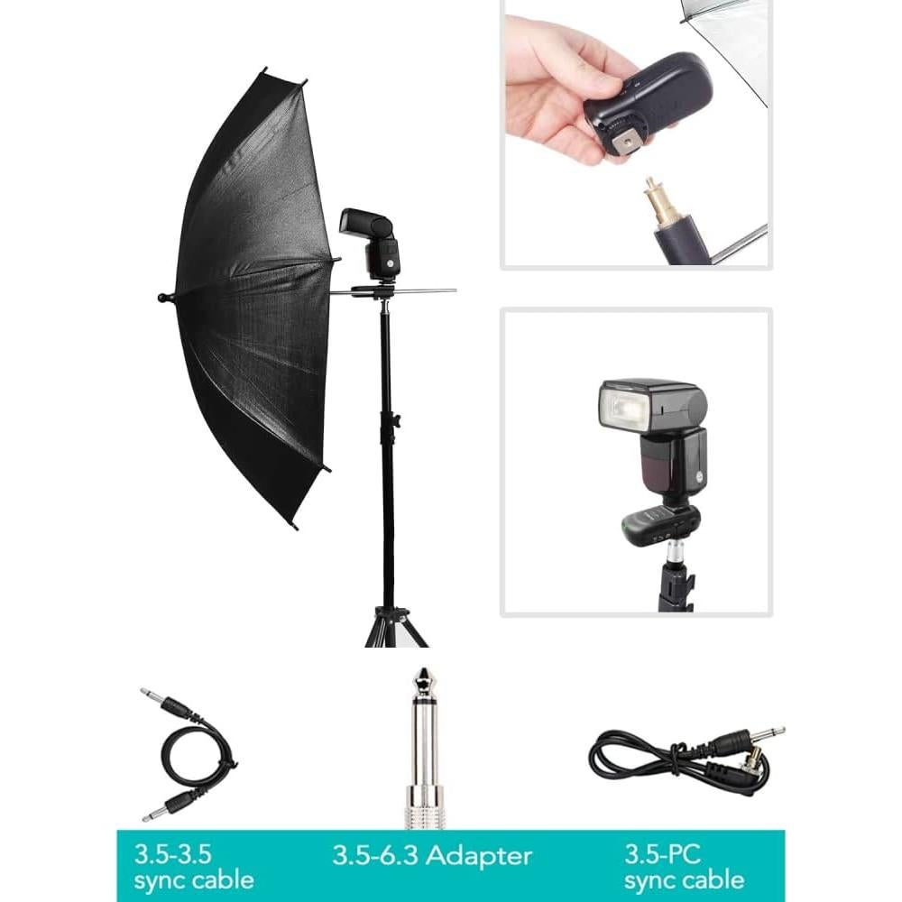 Disparador Inalámbrico AODELAN FT-8 para Canon Nikon 200m