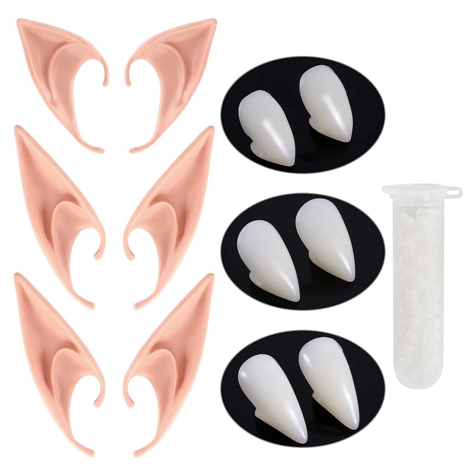 Colmillos de Vampiro y Orejas de Elfo ENlink para Halloween