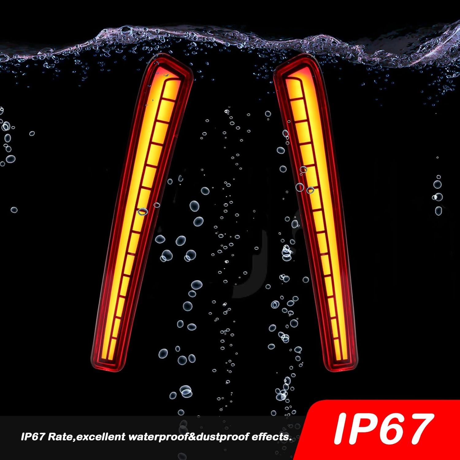 Luz de Parachoques Trasero LED KEEGTBOX Corolla 2020-2023
