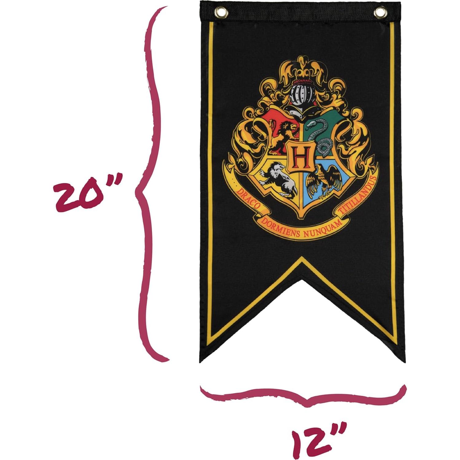 Set de 5 Banderas de Casa Harry Potter CON*QUEST 20x30cm