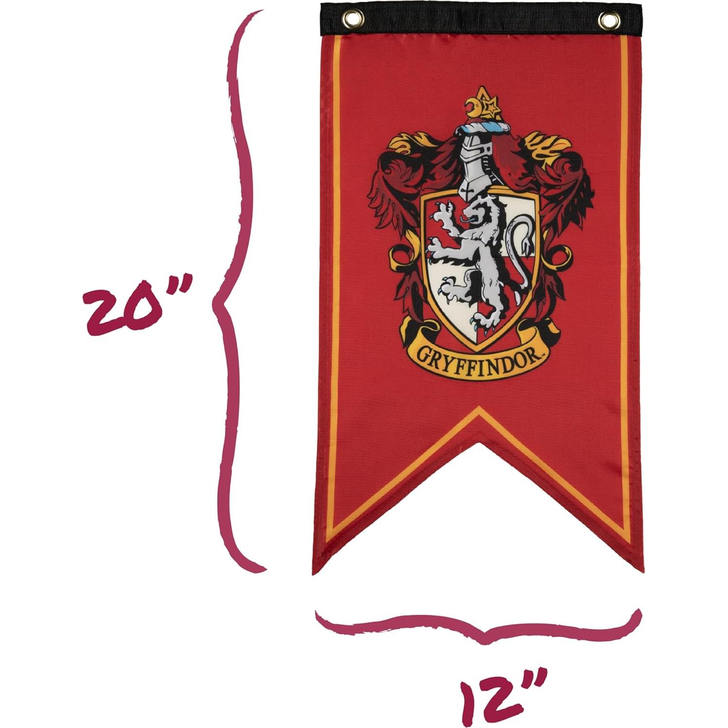 Set de 5 Banderas de Casa Harry Potter CON*QUEST 20x30cm