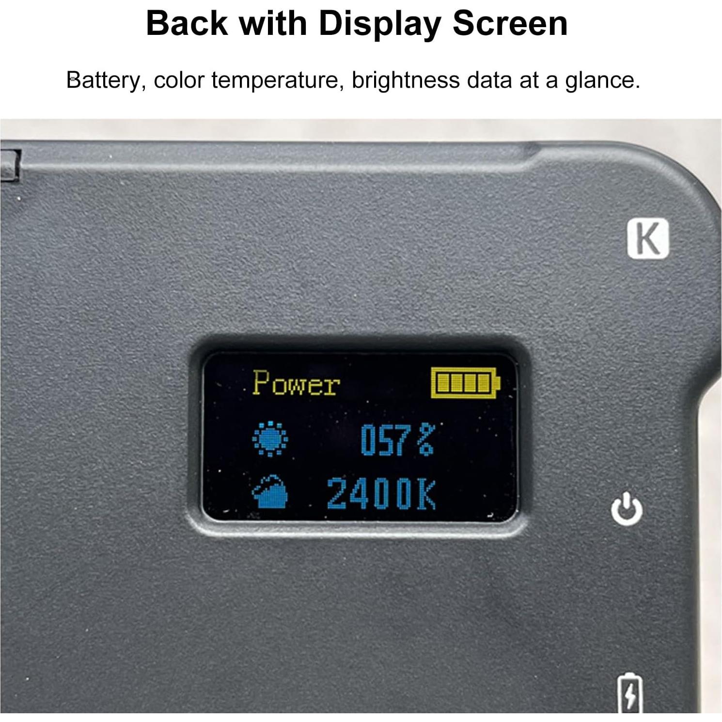 Luz de Selfie LUCKDANO con Filtro CPL 52mm y Trípode Ajustable