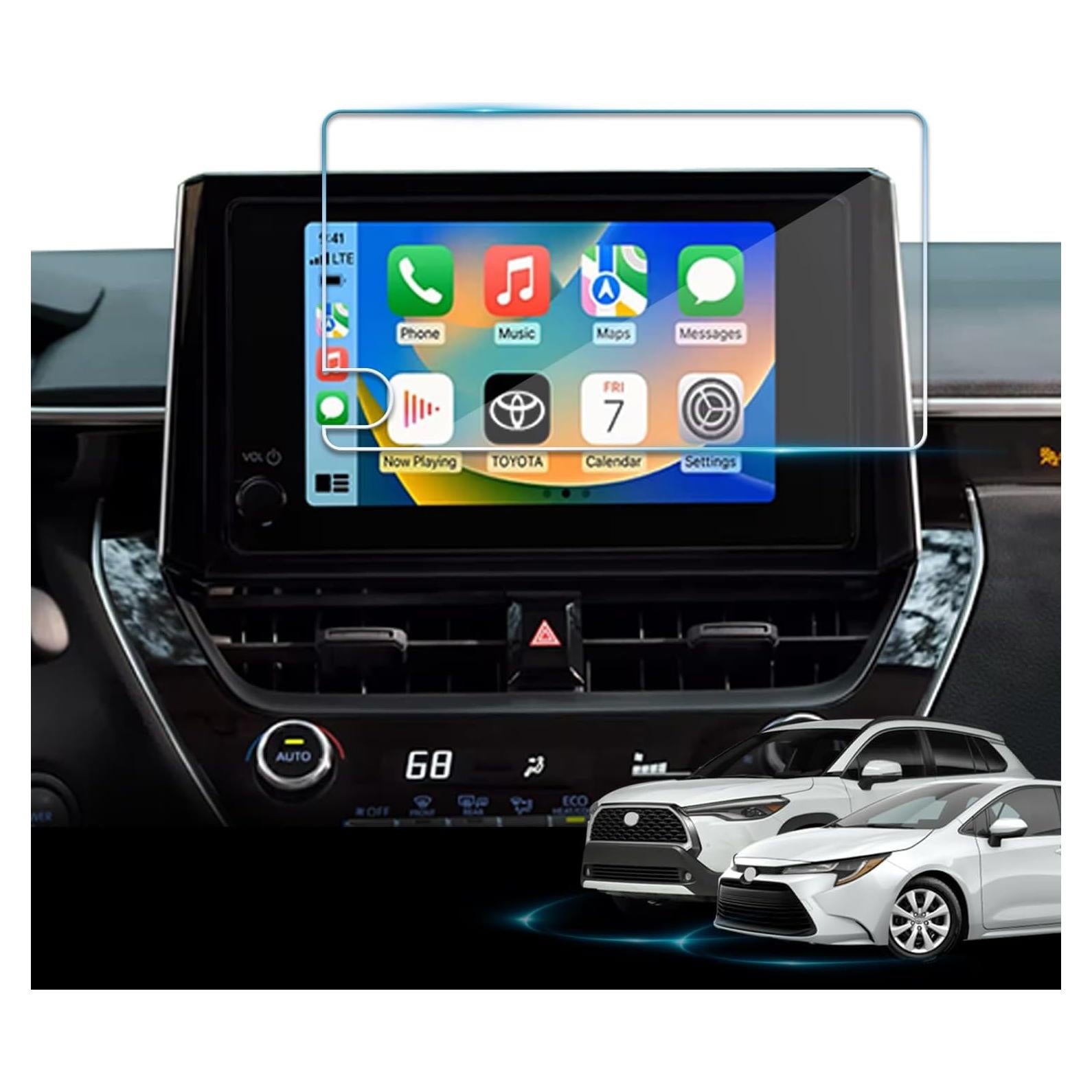 Protector de Pantalla Vidrio Templado VEIROOM 8" Corolla 2023-2026