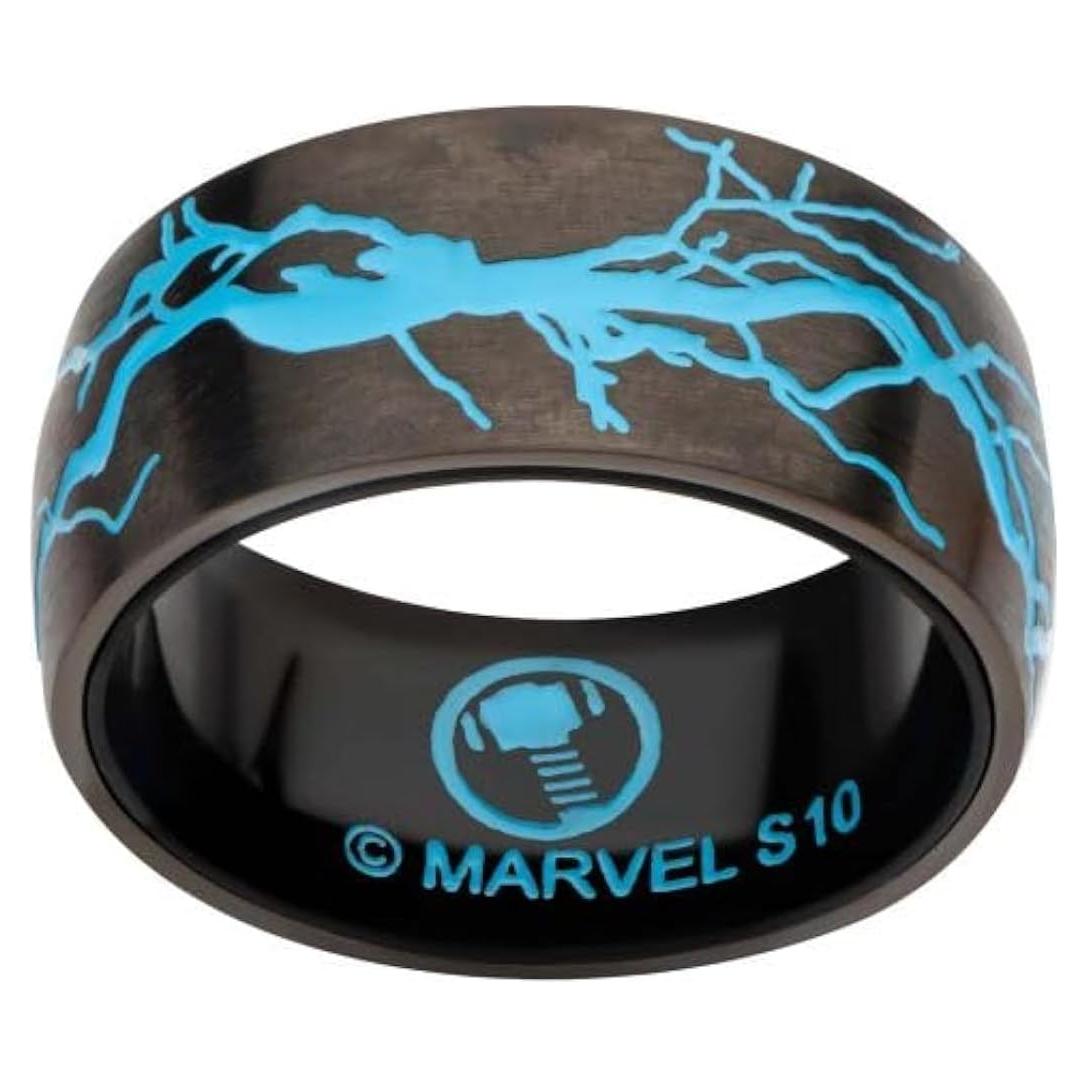 Anillo de Rayos de Thor - SalesOne - Talla 9 - Acero Inoxidable
