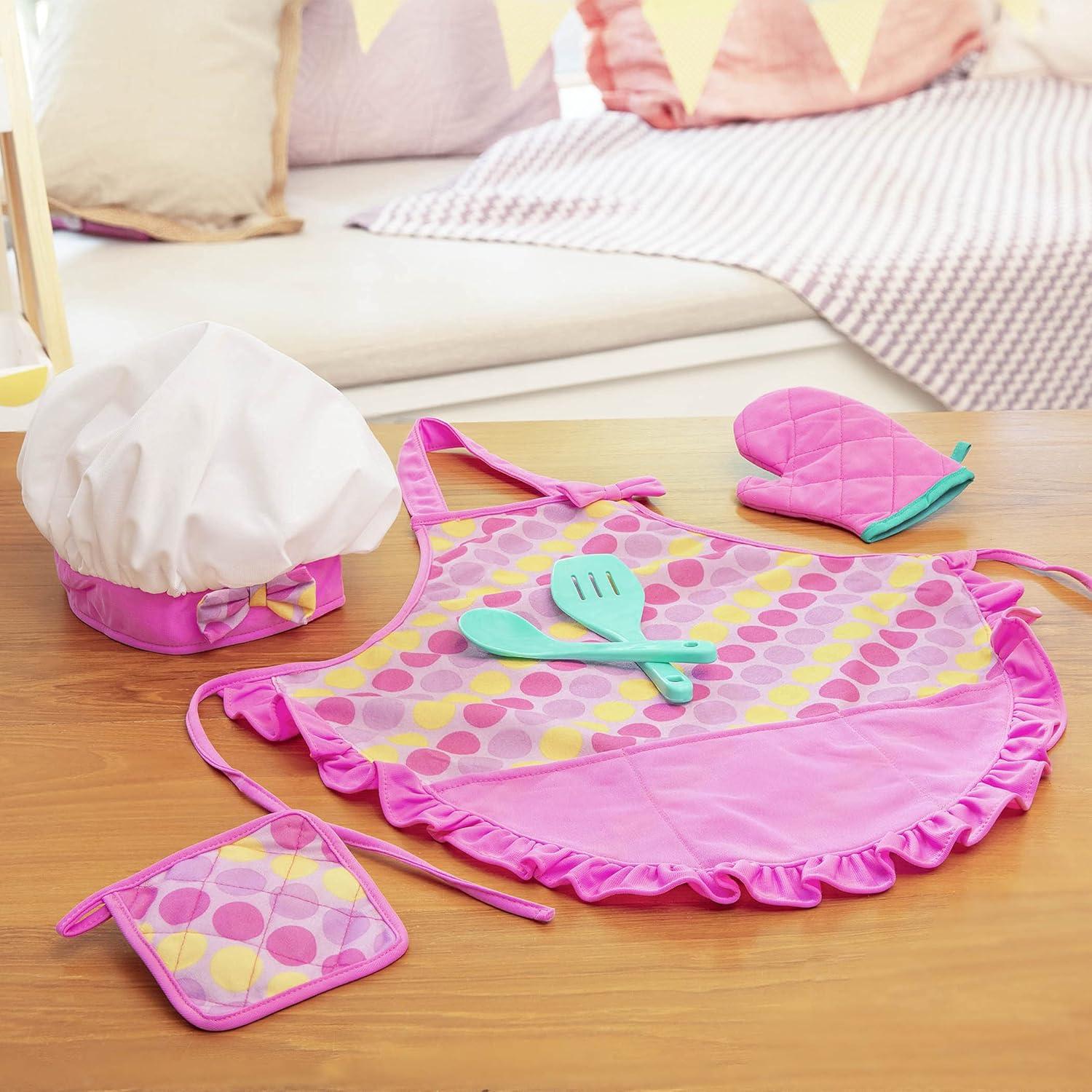 Set de Delantal de Chef Battat Circle de Juego - 6 Piezas