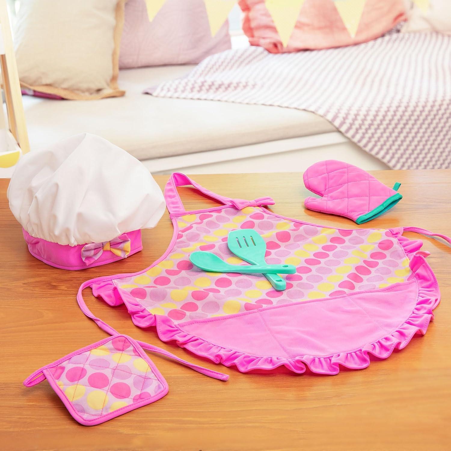 Set de Delantal de Chef Battat Circle de Juego - 6 Piezas