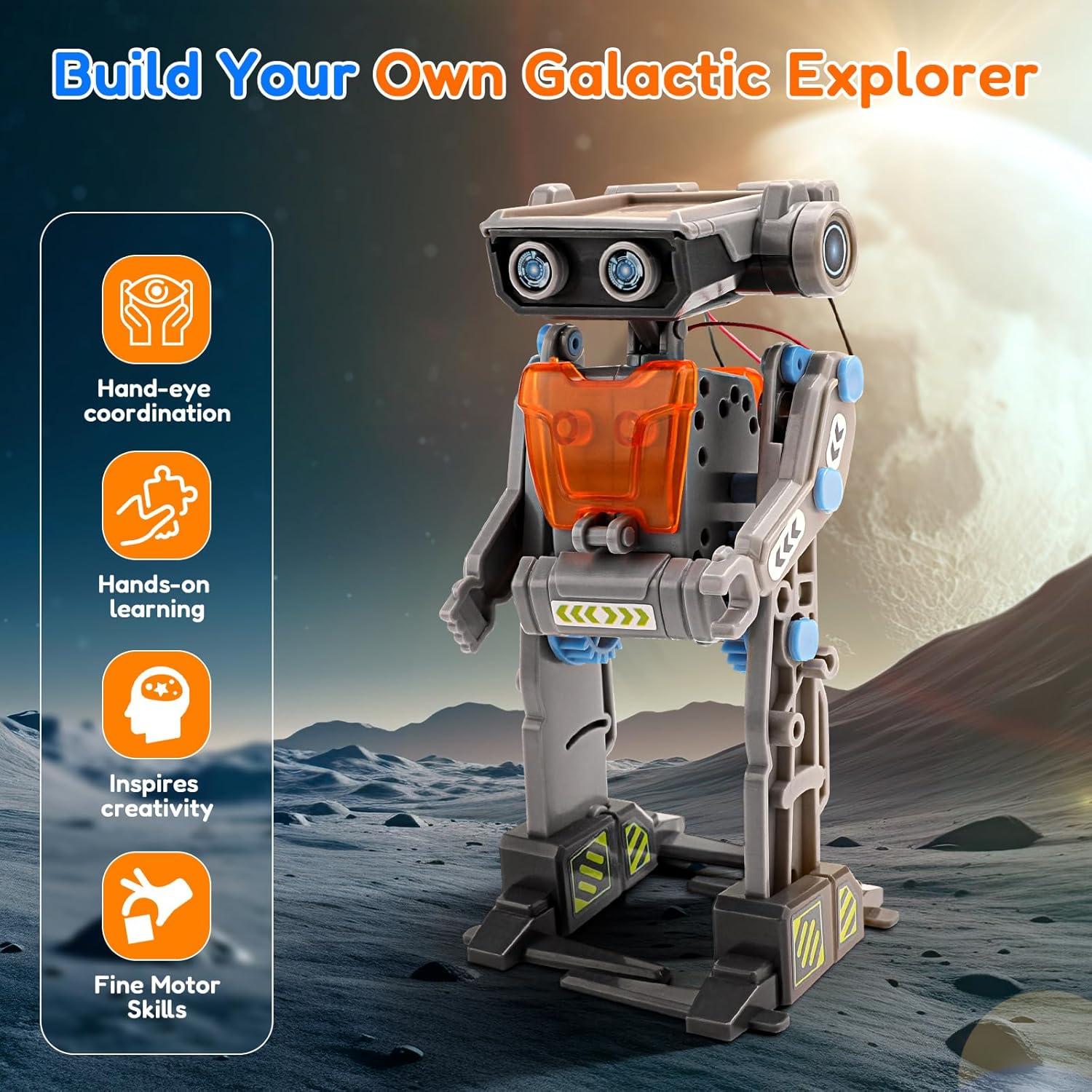 Kit Robot Solar AoHu 15 en 1 para Niños 8 a 12 Años