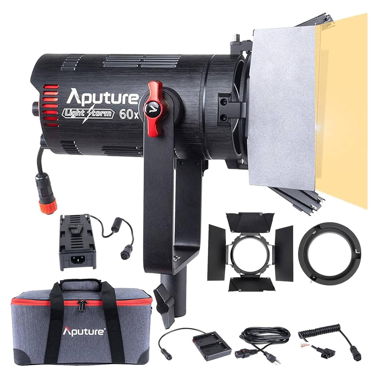 Aputure LS 60X Luz LED Bi-Color Focalizada 60W 30000lux