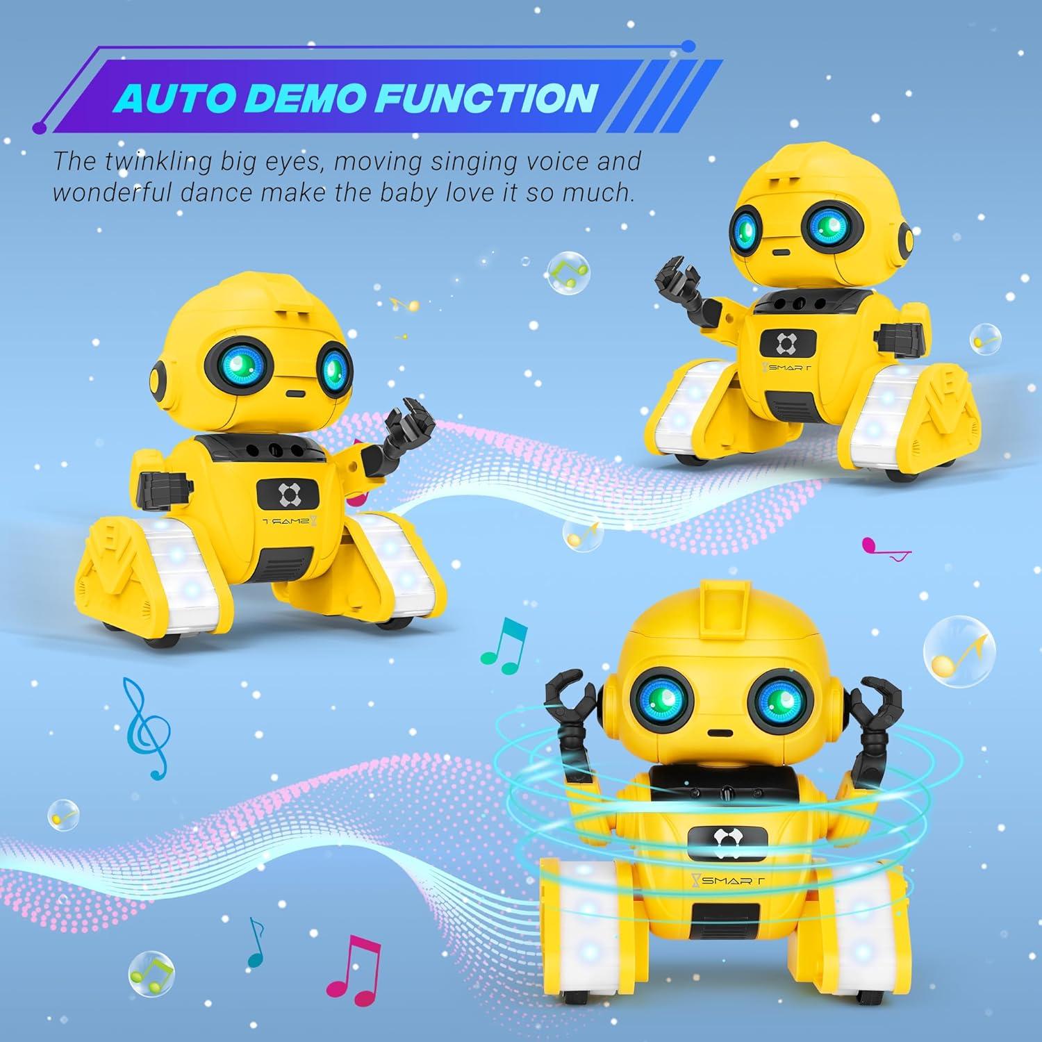 Robot Control Remoto Recargable Flybakiz con Proyector de Estrellas