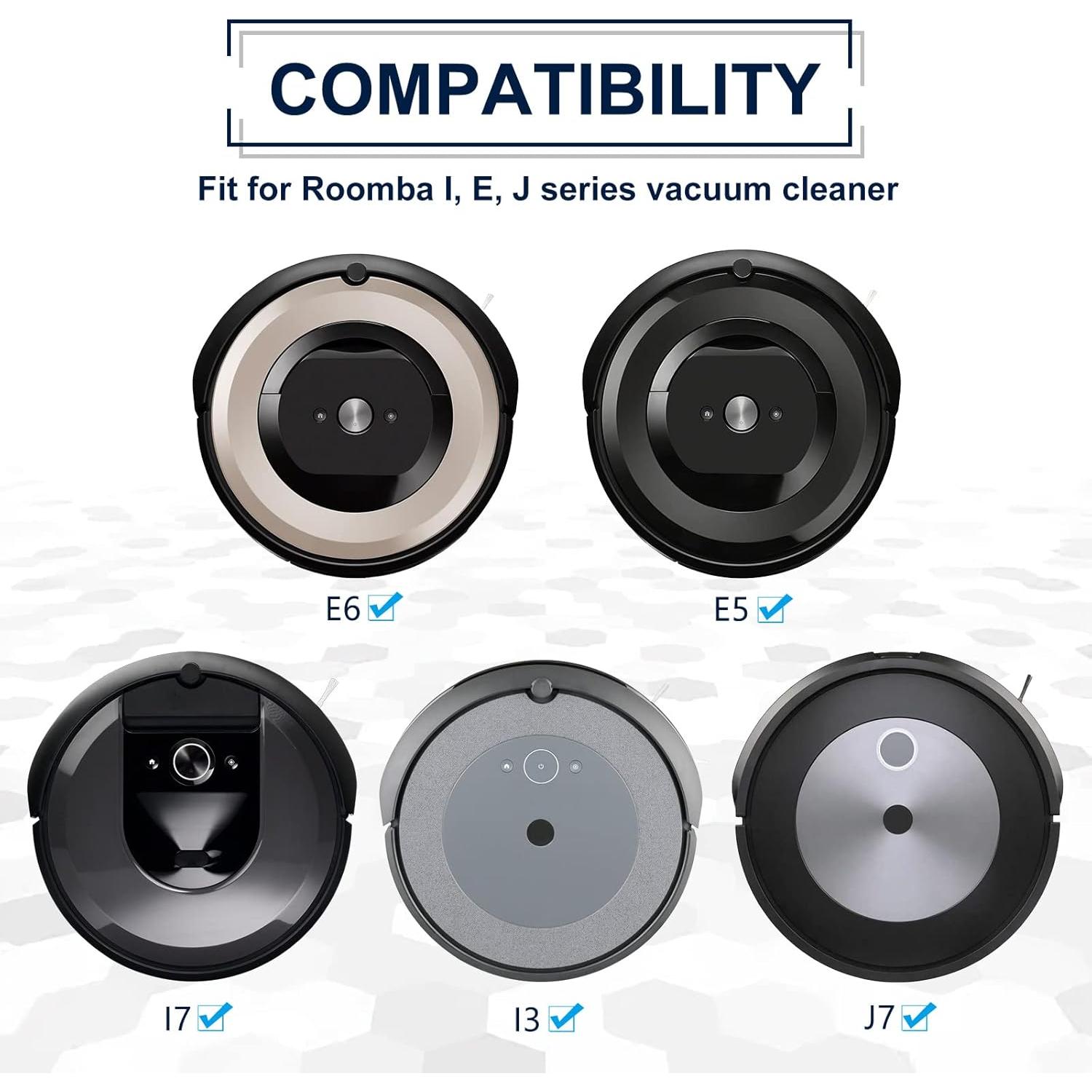 Accesorios KEEPOW para iRobot Roomba i7 i3 i4 E5 E6 E7 - 6 Filtros HEPA y Cepillos