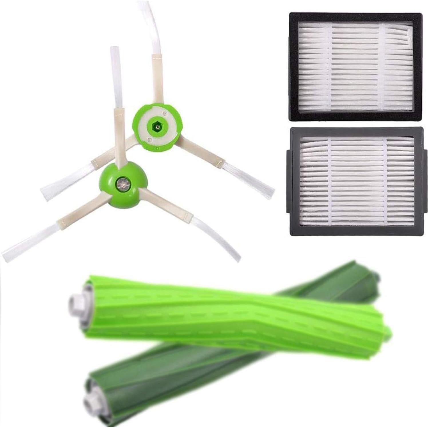 Accesorios KEEPOW para iRobot Roomba i7 i3 i4 E5 E6 E7 - 6 Filtros HEPA y Cepillos