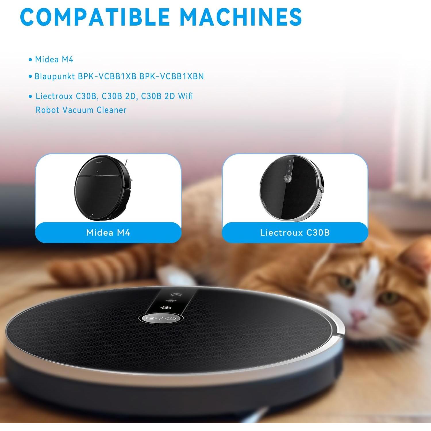 Batería de Litio 14.4V 3400mAh para Robot Aspirador Midea M4