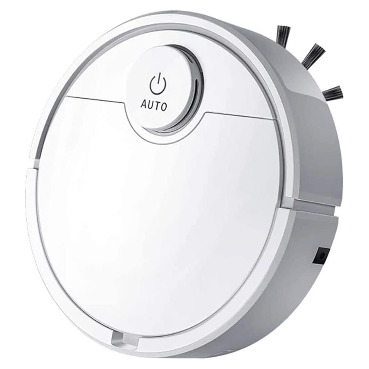 Robot Vacuum Cleaner, Auto Robotic Vacuumms, Super Quiet, Mini Cleaning Robot for Pet Hair, Hard Floor, Low Pile Carpets