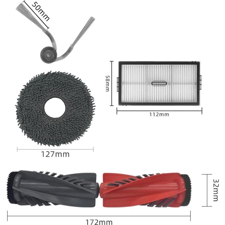 Kit de Repuesto para Aspiradora Robot Roborock Saros 10R