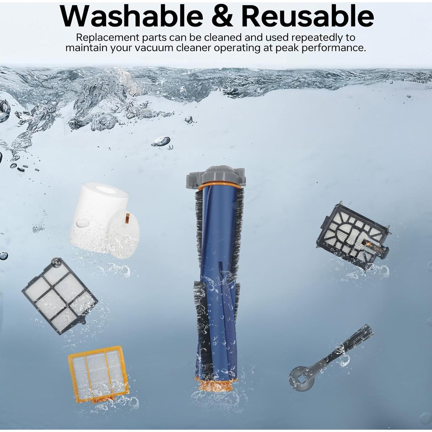 Repuestos Doifyn para Aspiradora Robot Shark AV2500ZE - 1 Cepillo, 2 Filtros