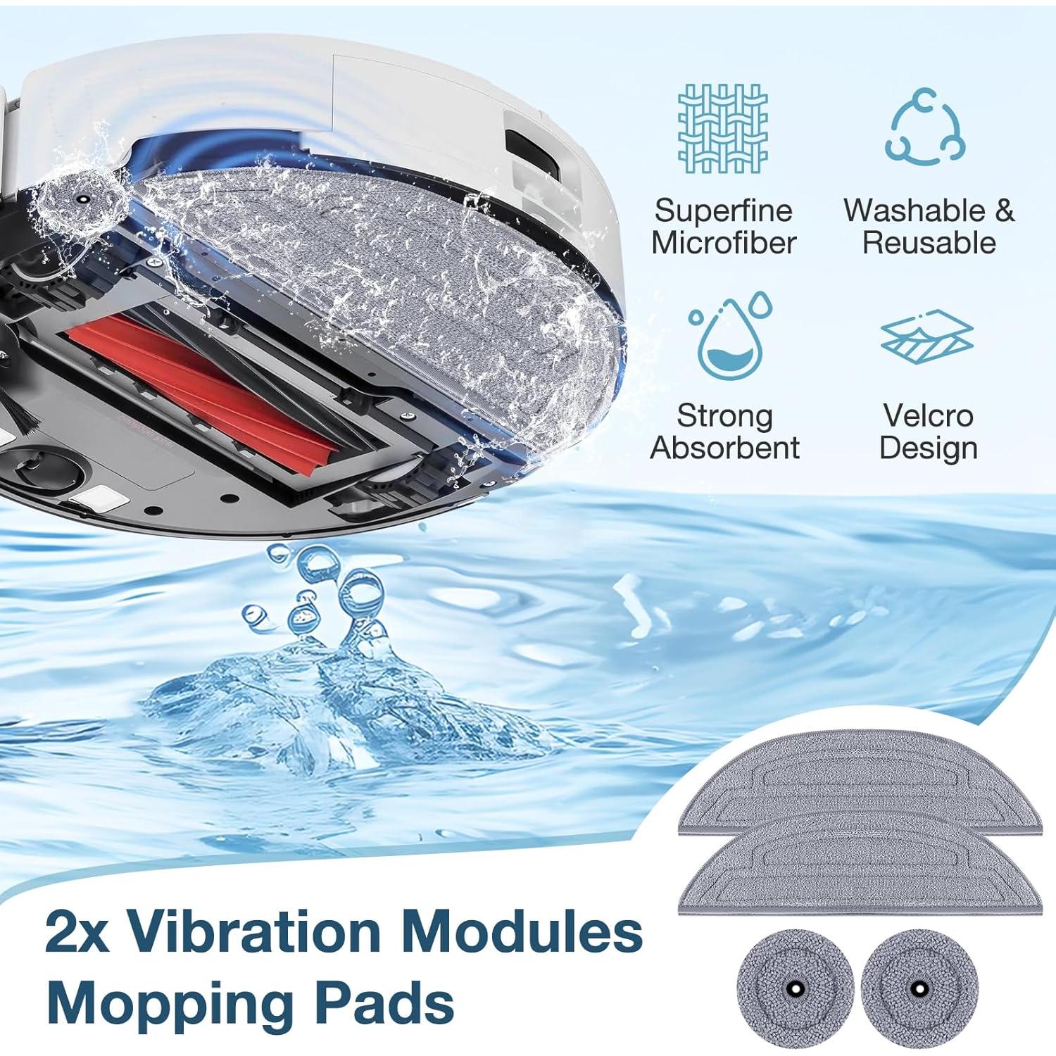 Kit de Accesorios Lacvik para Aspiradora Roborock S8 MaxV Ultra