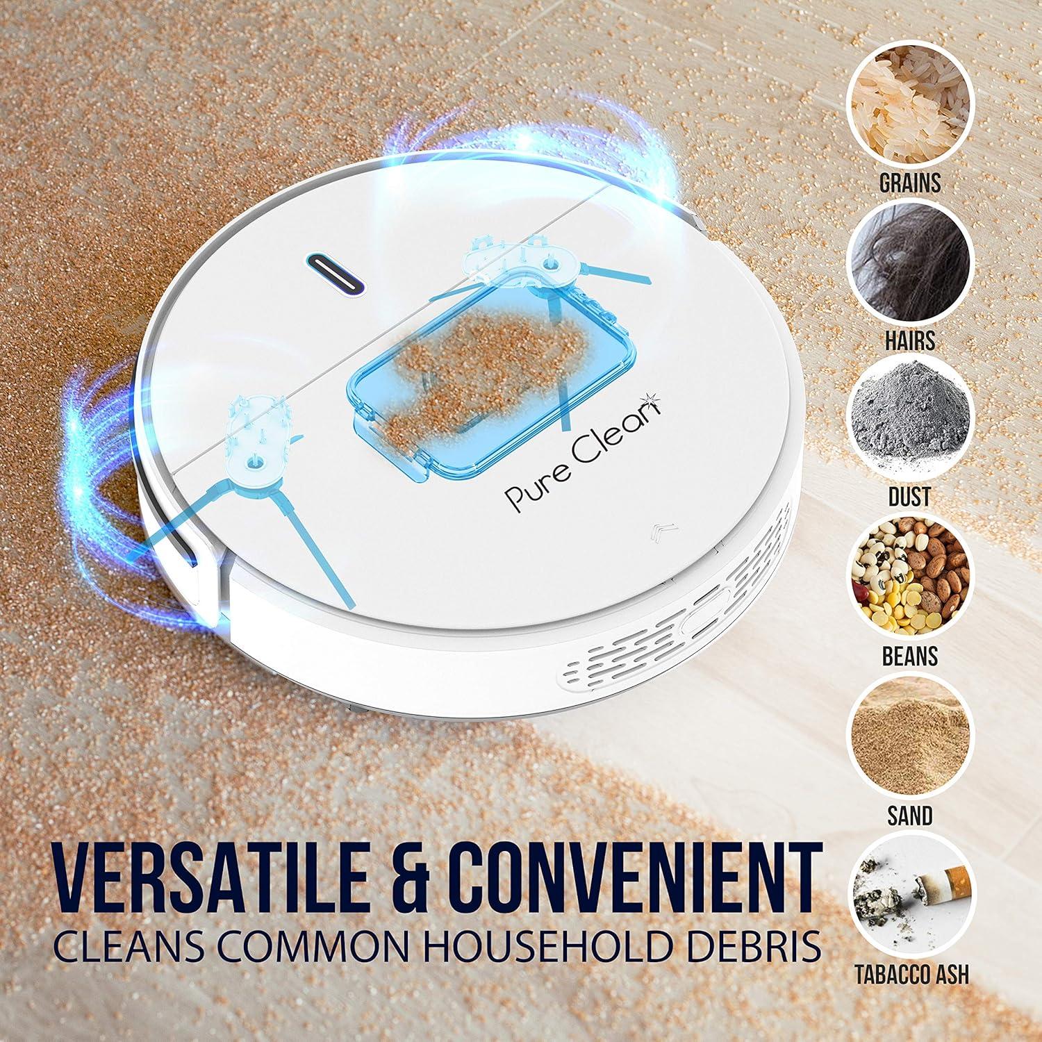 Aspiradora Robot Inteligente PURE CLEAN PUCRC95PLUS - 90 min