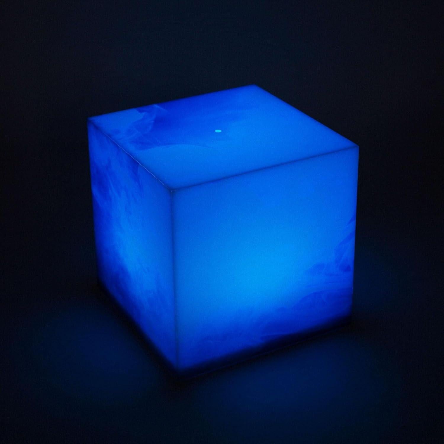 Cubo Tesseract Marvel LED Cambiante 17,8 cm Luz de Ambiente