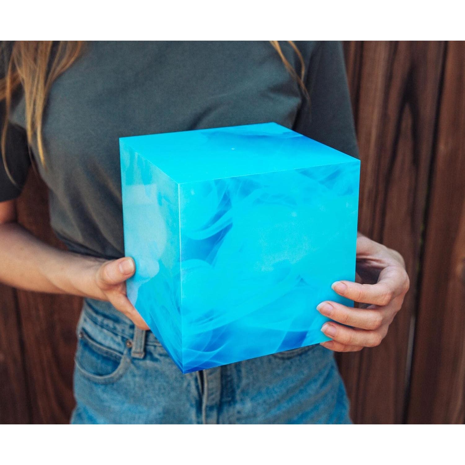 Cubo Tesseract Marvel LED Cambiante 17,8 cm Luz de Ambiente