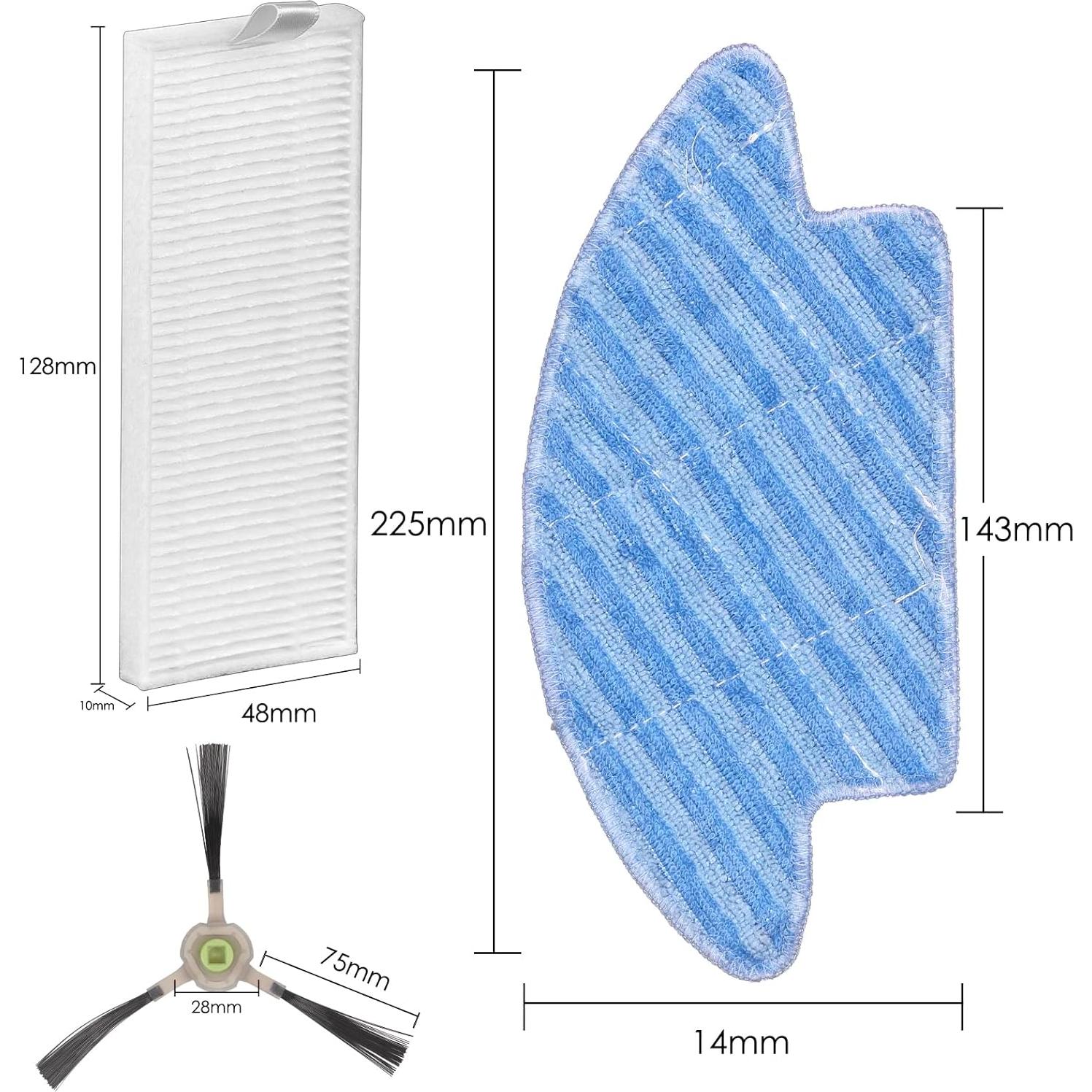 Kit de Accesorios 12 Piezas para Aspiradora Lefant M210 Pro