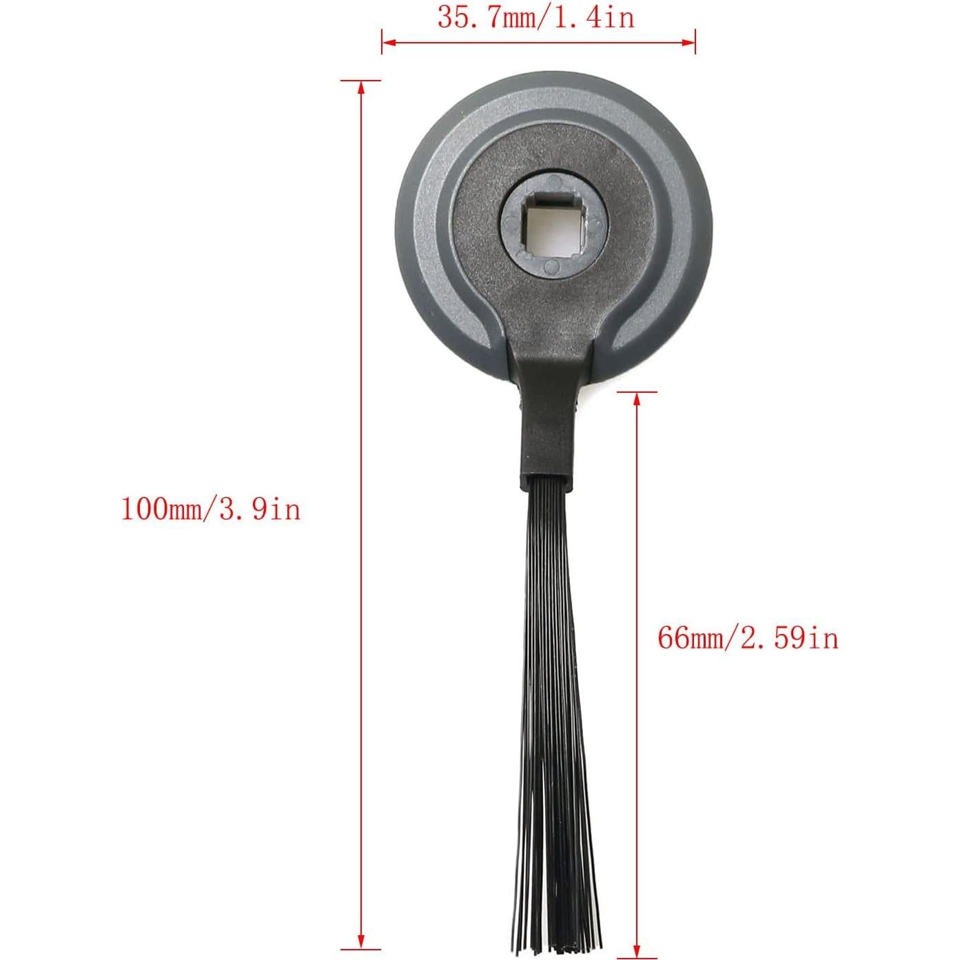 RLECS 4 Cepillos Laterales para Robot Aspiradora Shark ION